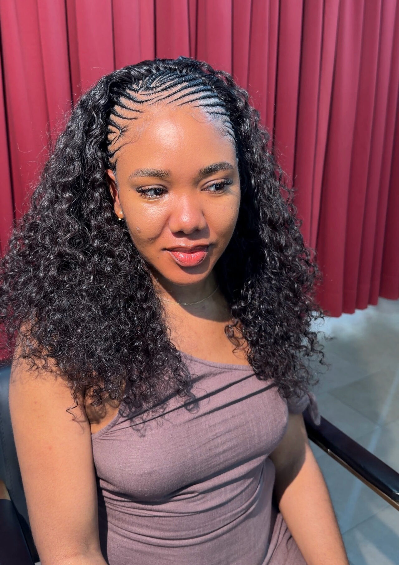 Cornrow + Sew-in — Cornrow + Sew-in